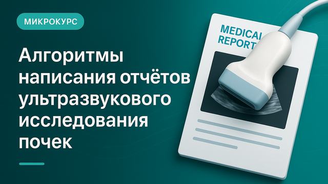 Algorithms for writing kidney ultrasound reports